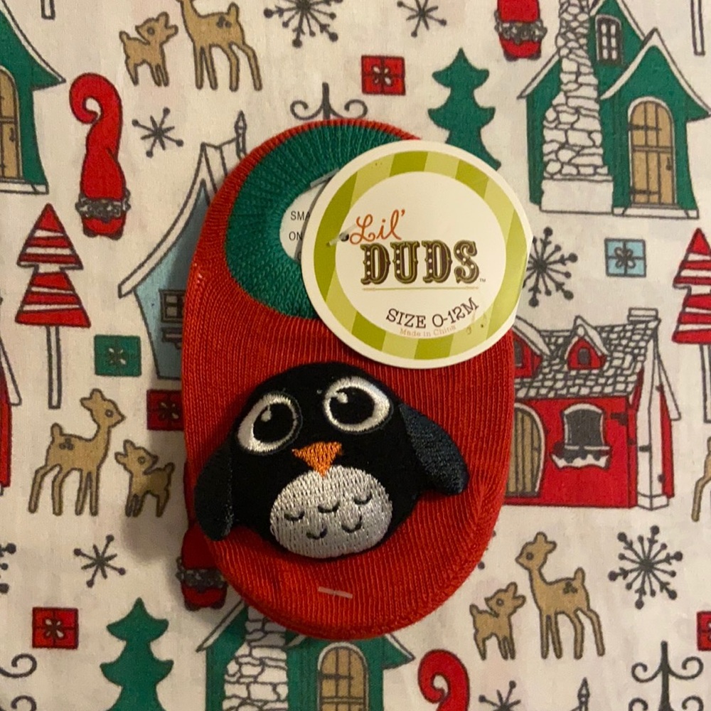 Lil Duds Christmas Socks! NWT!
